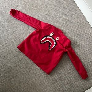 Men’s small bape coaches jacket. Only worn once for an hr. Org. $300